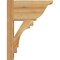 Ekena Millwork Merced Traditional Rough Sawn Outlooker, Western Red Cedar, 8"W x 14"D x 18"H OUT08X14X18MRC01RWR - alternate 2